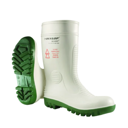 Dunlop Acifort Safety High Voltage A571411- Bota de PVC con protección eléctrica con puntera y plantilla interna de acero