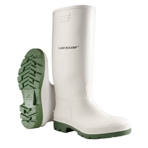 dunlop pricemastor, bota de pvc sin puntera de acero